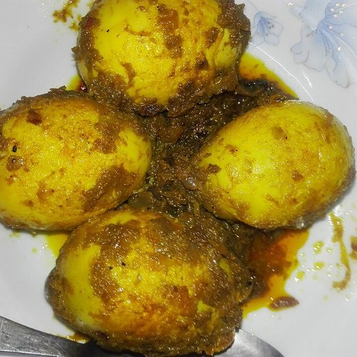 ডিম ভুনার ছবি
